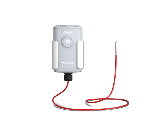 Milesight EM500-PT100 LoRaWAN temperature sensor with external probe